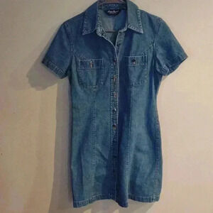 Eddie Bauer denim dress‎ small petite